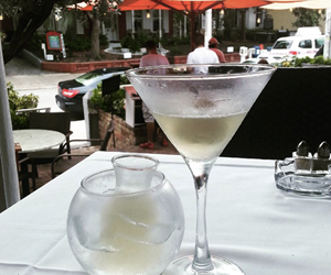 martini at the Grand Cafe